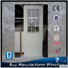 Fangda Brief Style Exterior Aço 9 Lite Glass Door